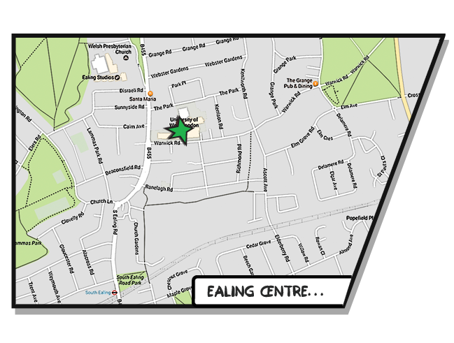 Boost Education Ealing Map